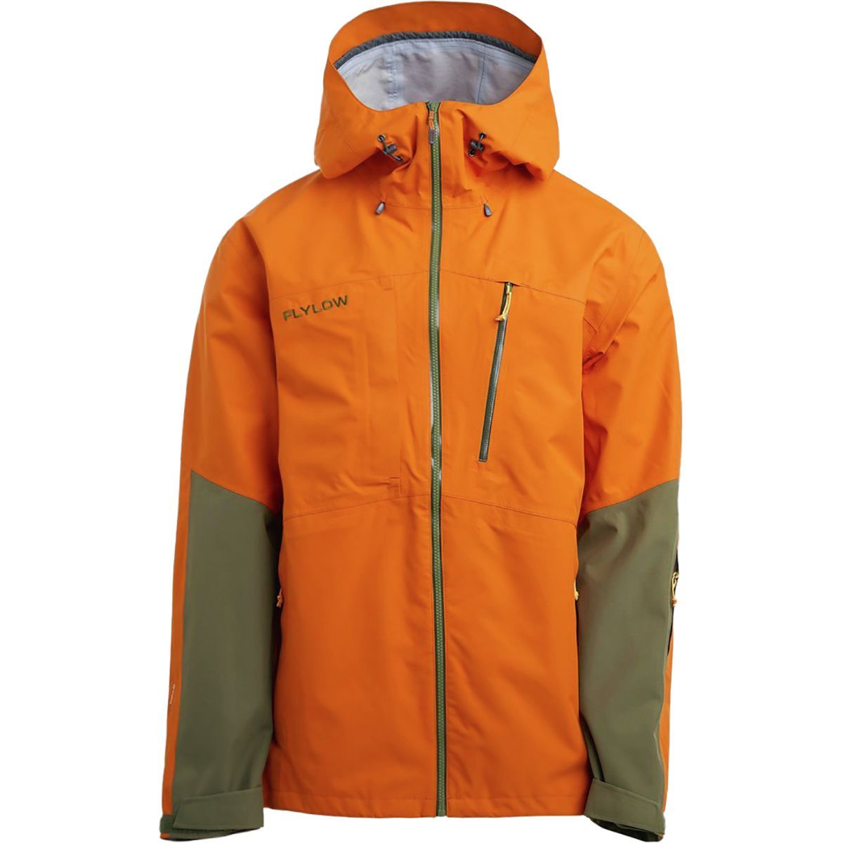 Flylow Quantum Pro Jacket - Men's Aperol/Seaweed, L