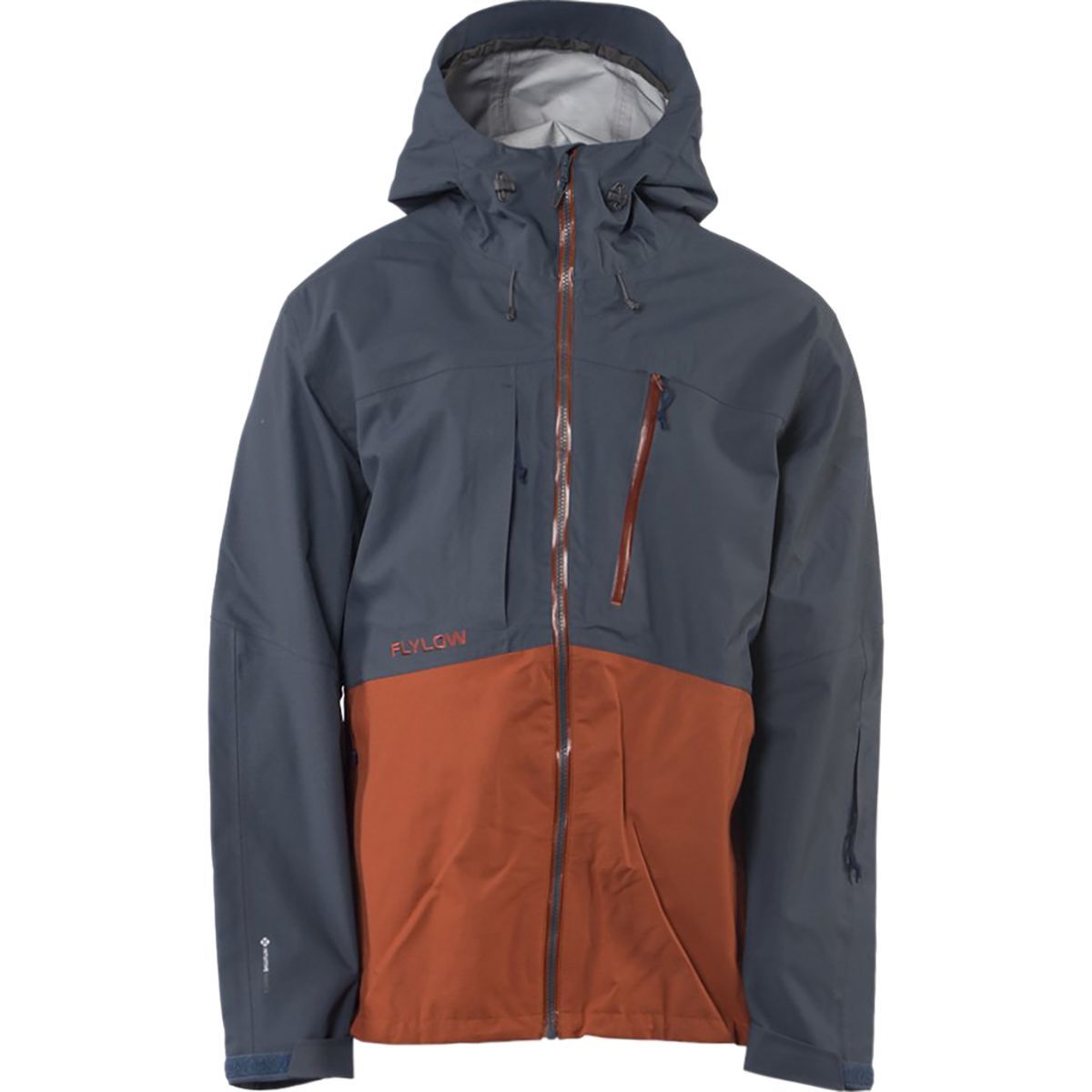 Flylow Quantum Pro Jacket - Men's Neptune/Rust, XXL