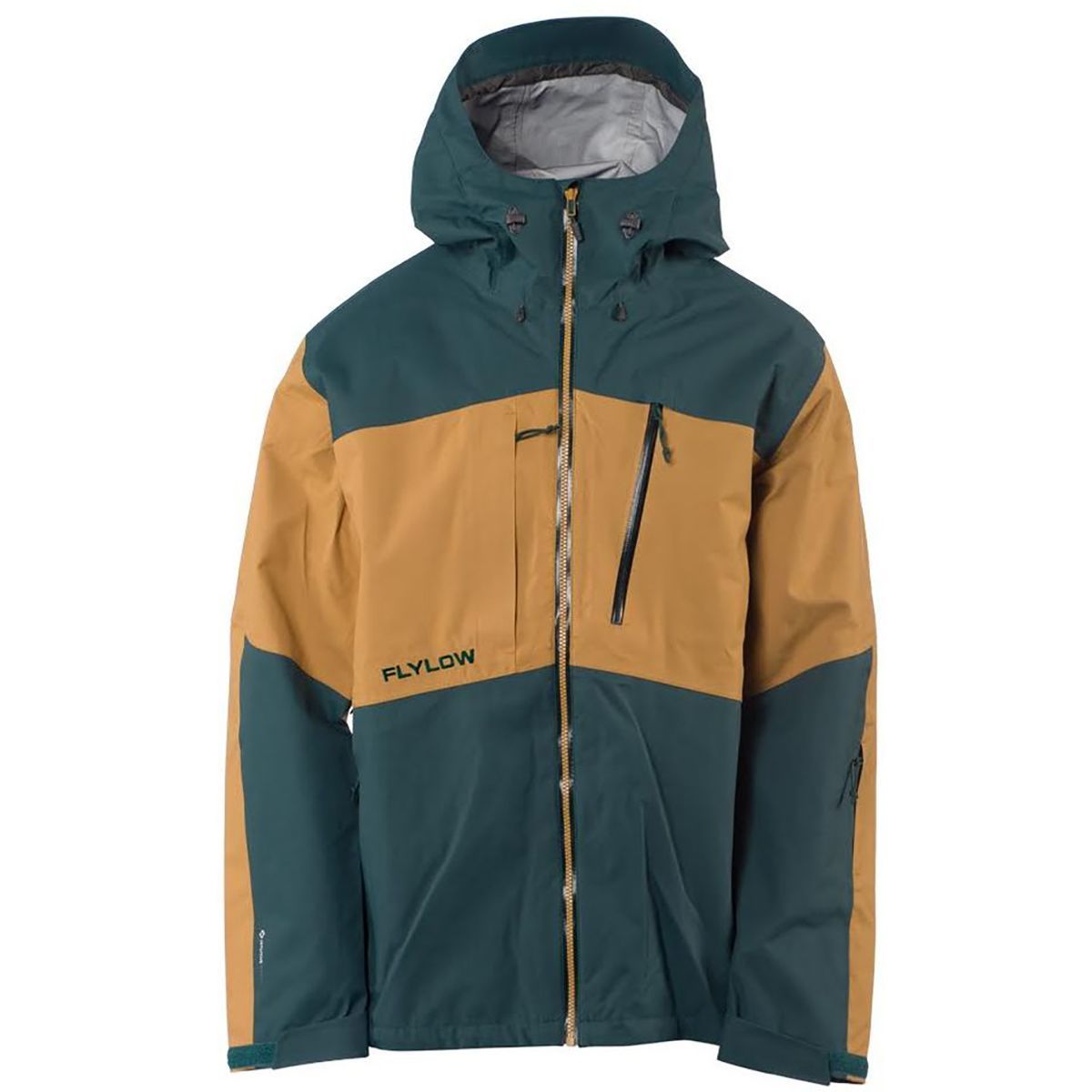 Flylow Quantum Pro Jacket - Men's Trawler/Maize, M