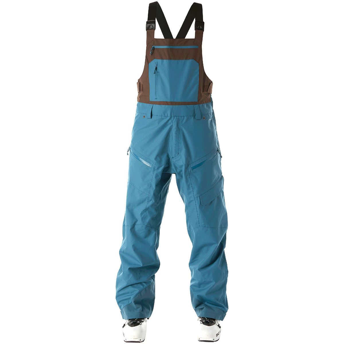 Flylow Firebird Bib Pant - Men's Quail/Bison, XS