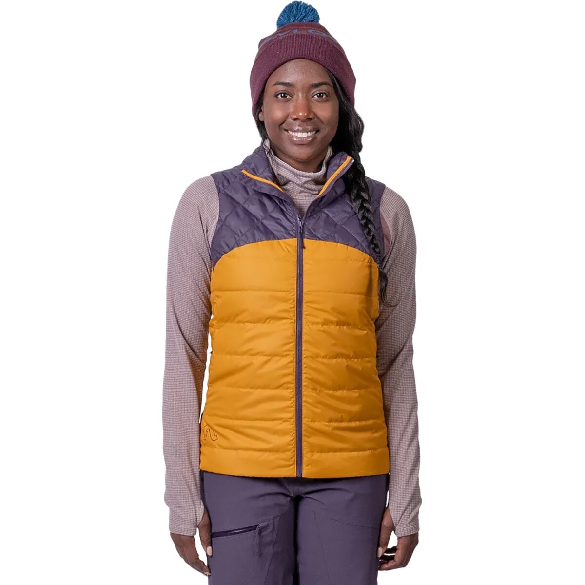 Flylow Laurel Vest - Women's Berry/Jupiter, S