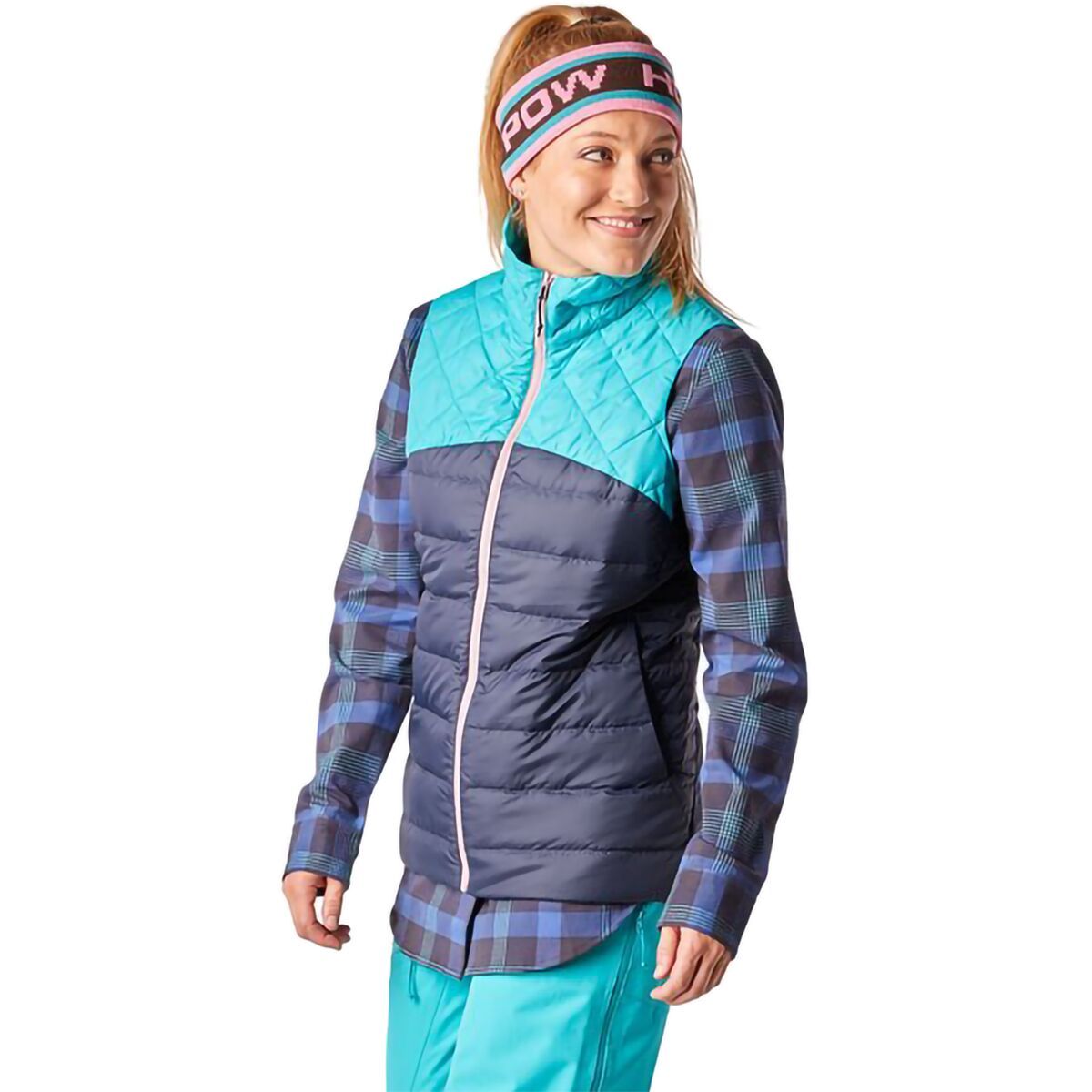 Flylow Laurel Vest - Women's Night/Aqua, L