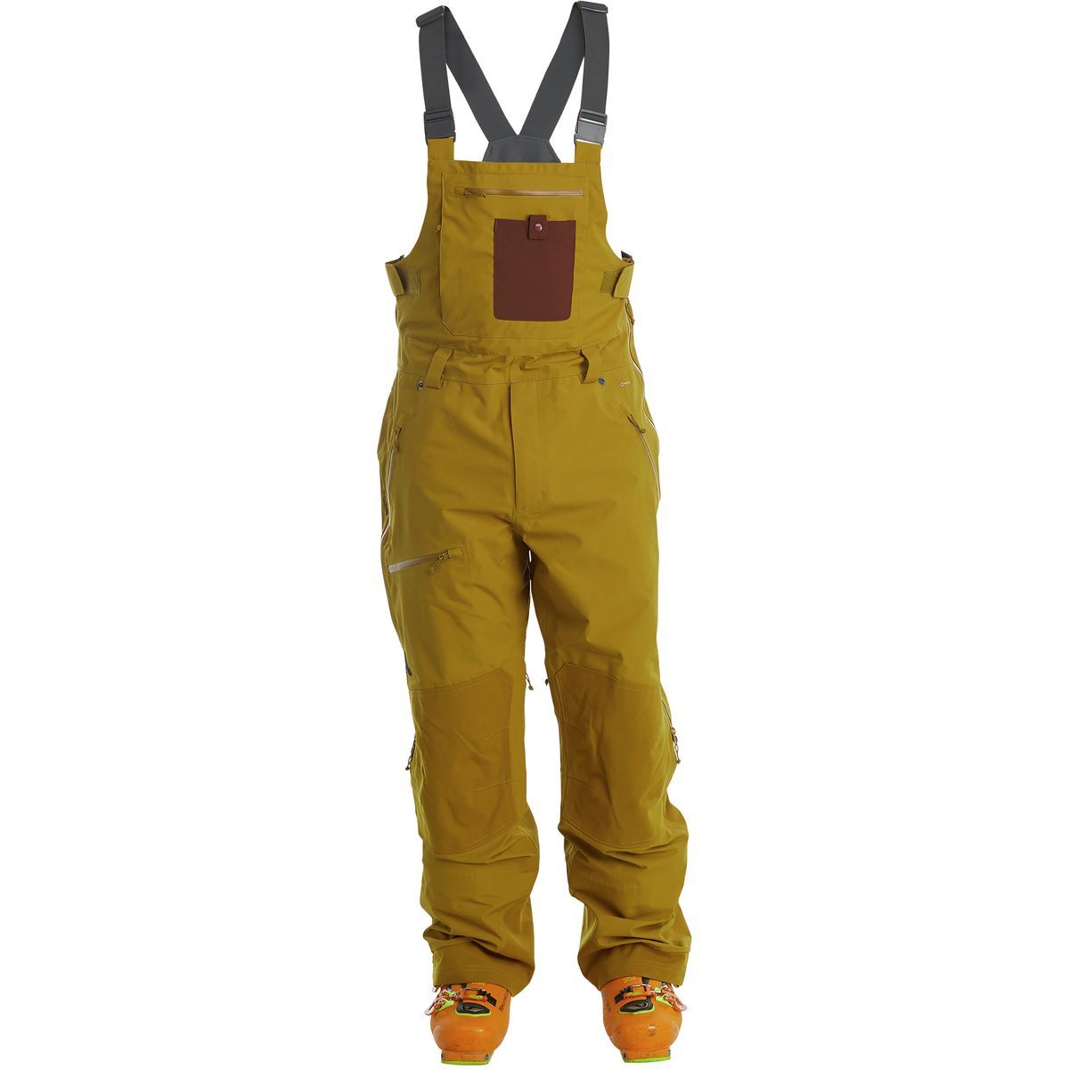 Flylow Baker Bib Pant - Men's Bear, M/Reg