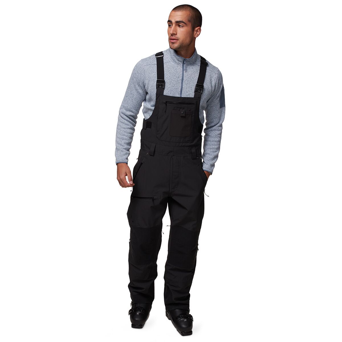 Flylow Baker Bib Pant - Men's Black2, XL/Reg