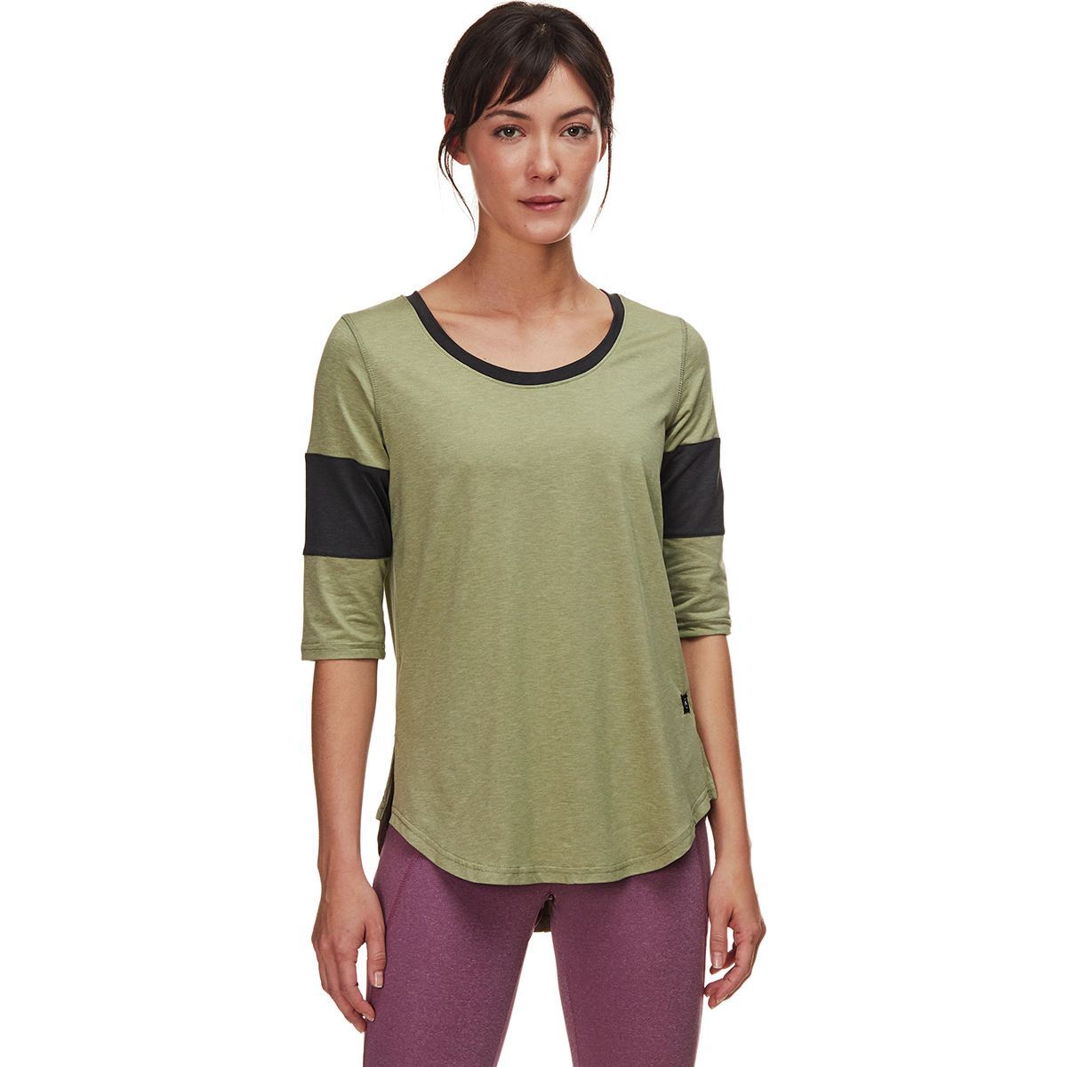 Flylow Hawkins Shirt - Women's Thyme/Black, L