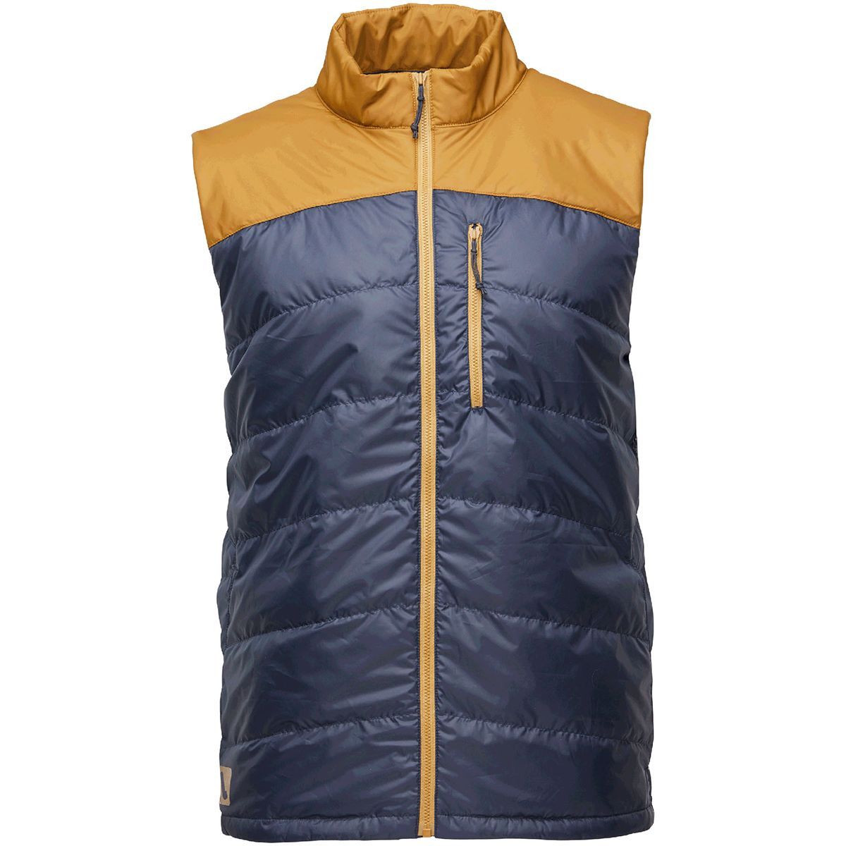 Flylow Larry Down Vest - Men's Rye/Midnight, L