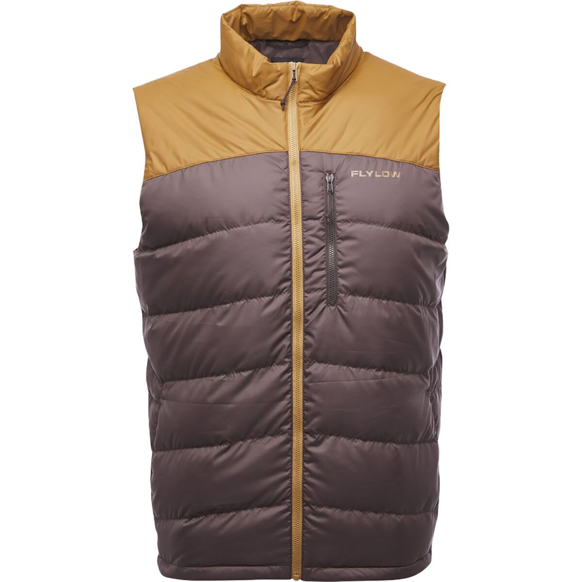 Flylow Larry Down Vest - Men's Shale/Rye, M