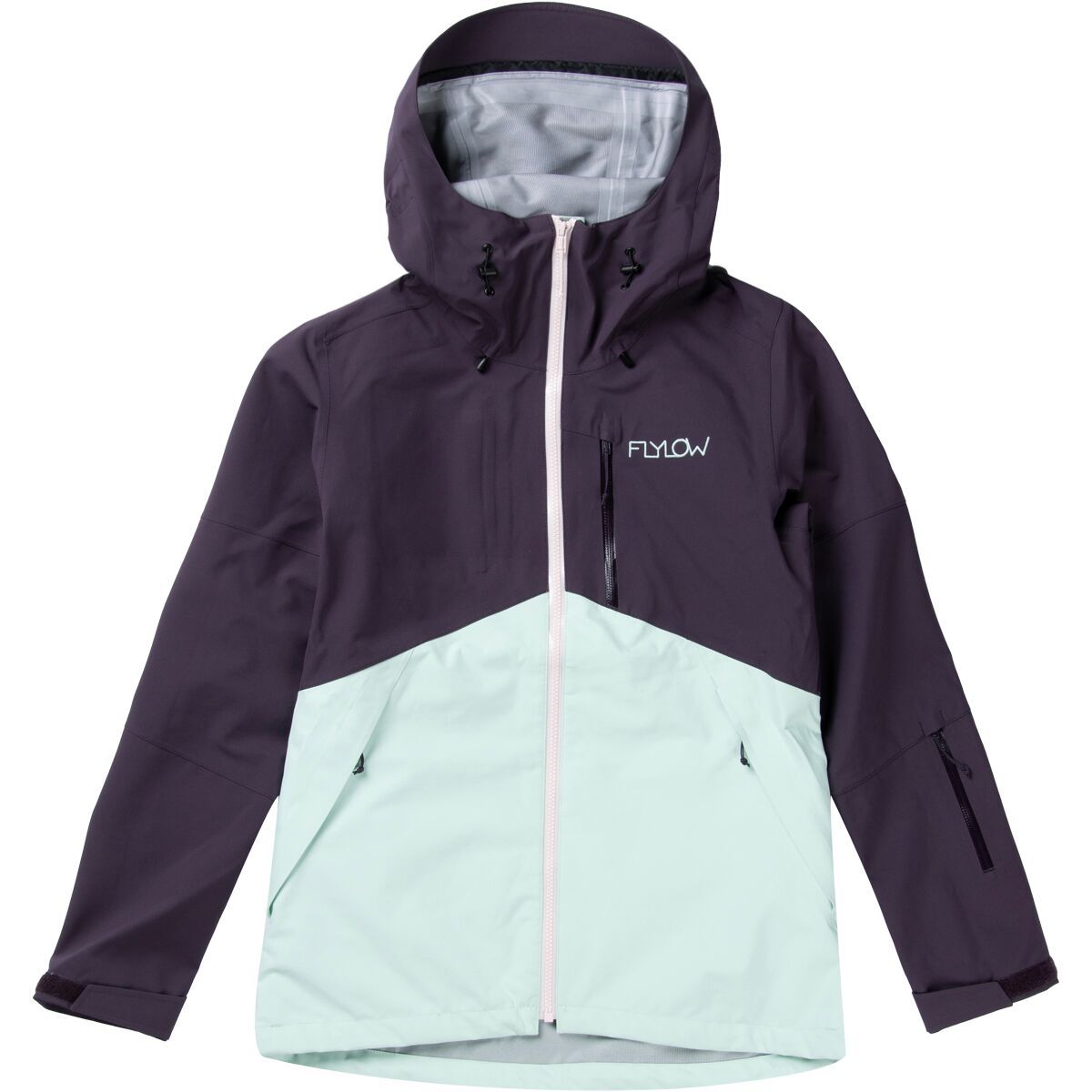 Flylow Billie Coat - Women's Berry/Mint, XL