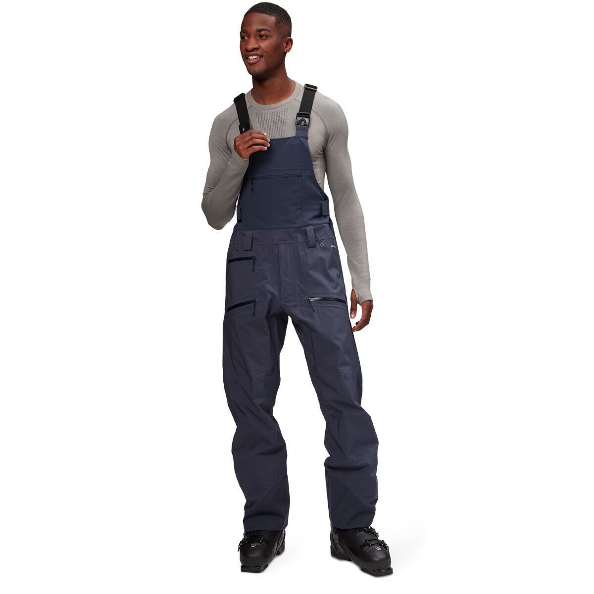 Flylow Smythe Bib Pant - Men's Night, XS