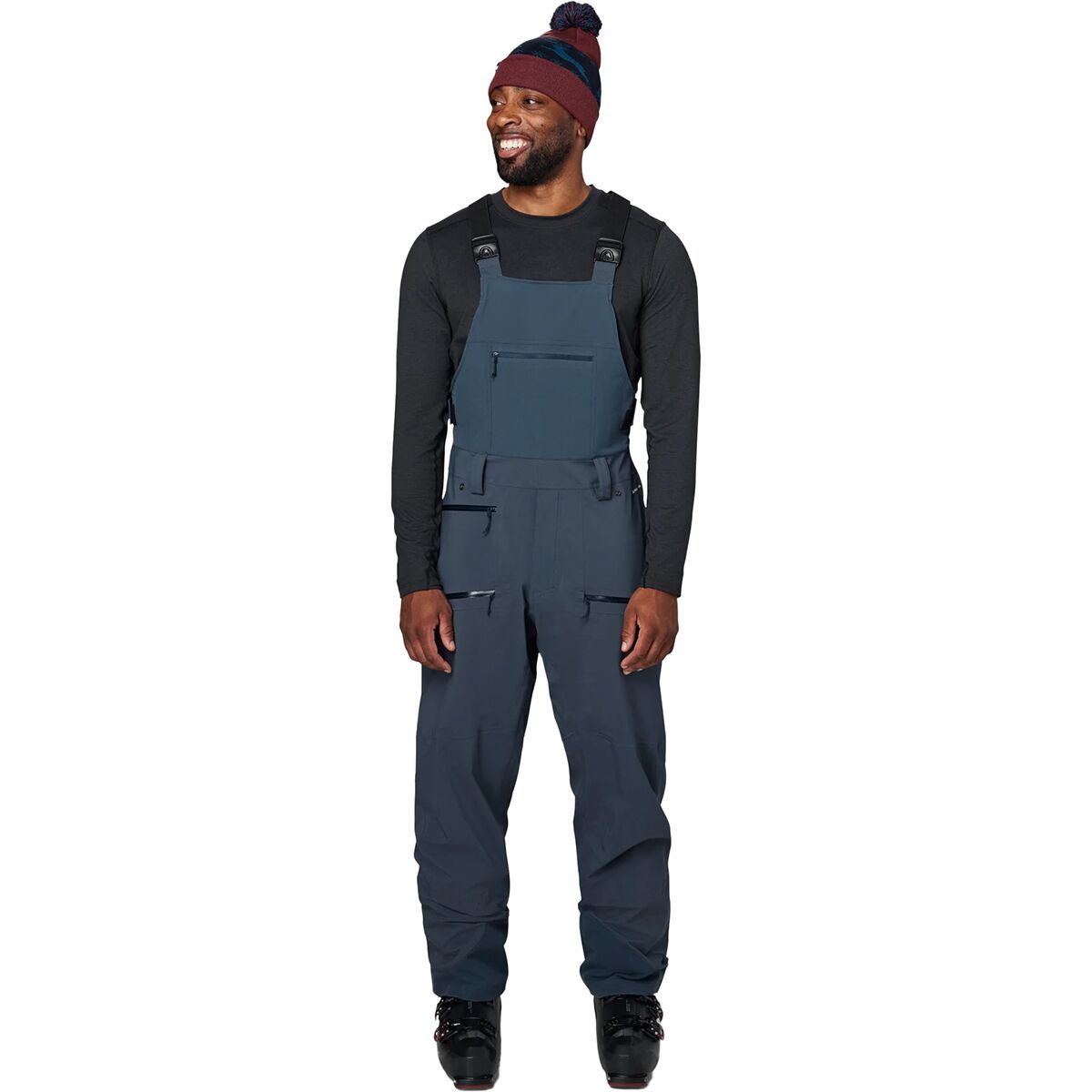 Flylow Smythe Bib Pant - Men's Night2, XL