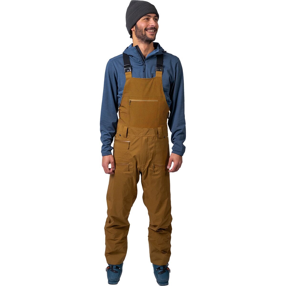 Flylow Smythe Bib Pant - Men's Rye, M