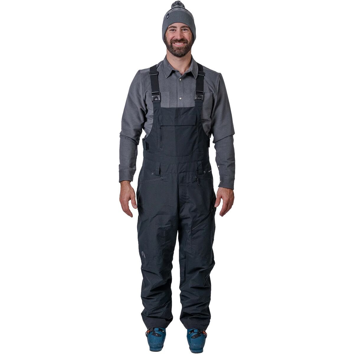Flylow Snowman Bib Pant - Men's Black, S