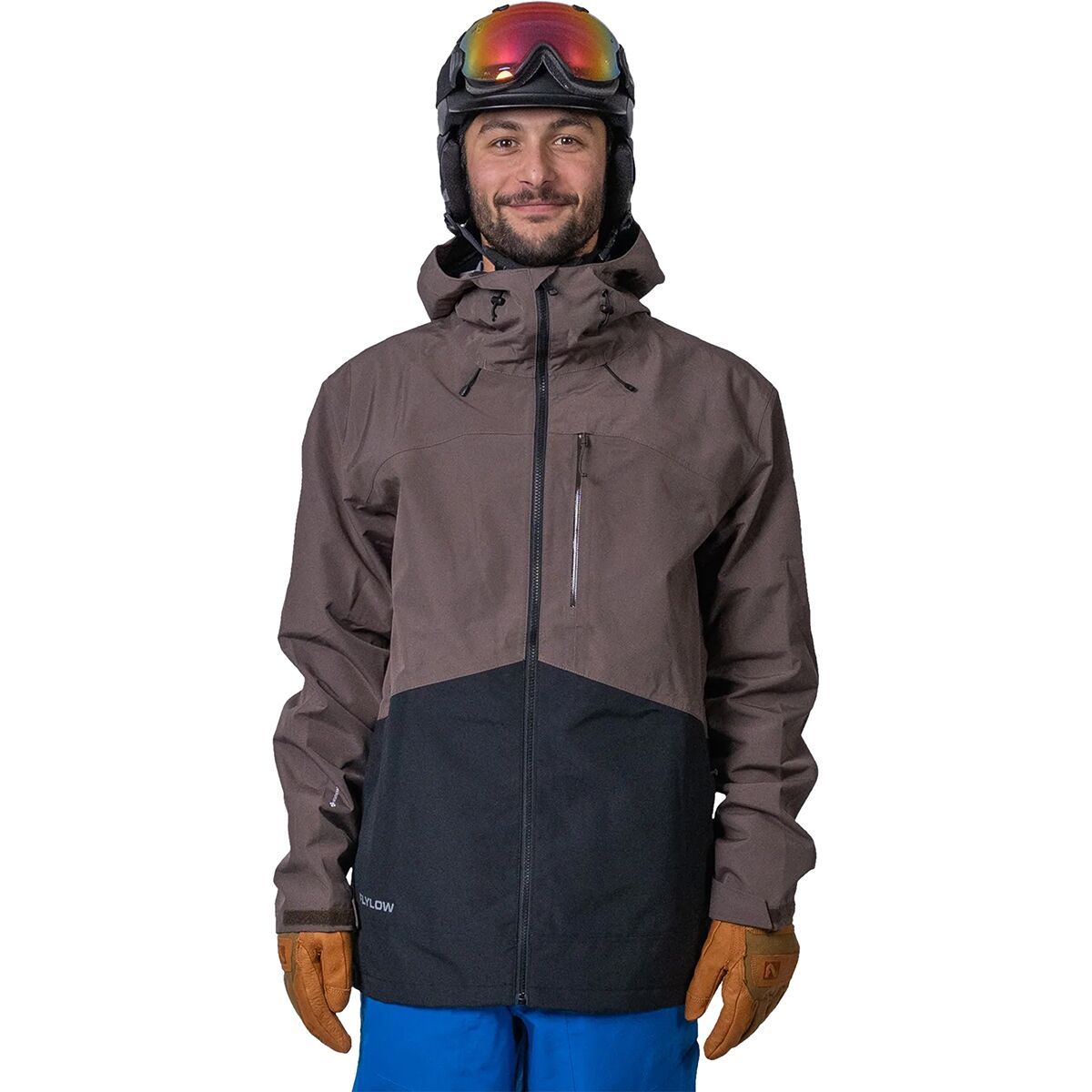 Flylow Knight Jacket - Men's Mercury/Black, XL