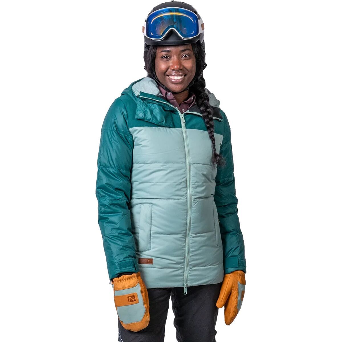 Flylow Kenzie Insulated Jacket - Women's Greedo/Sage, S
