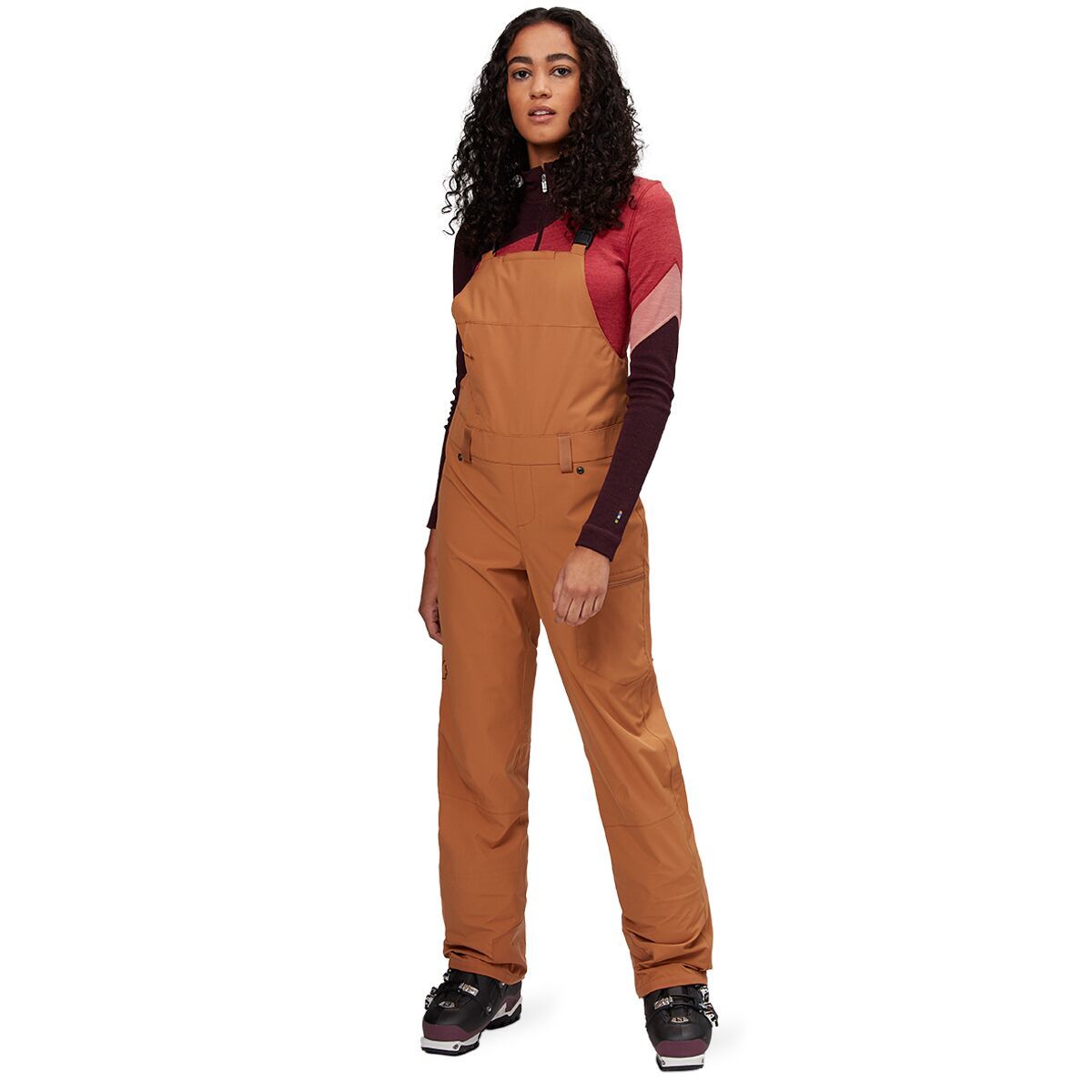 Flylow Kimberely Bib Pant - Women's Sand, L
