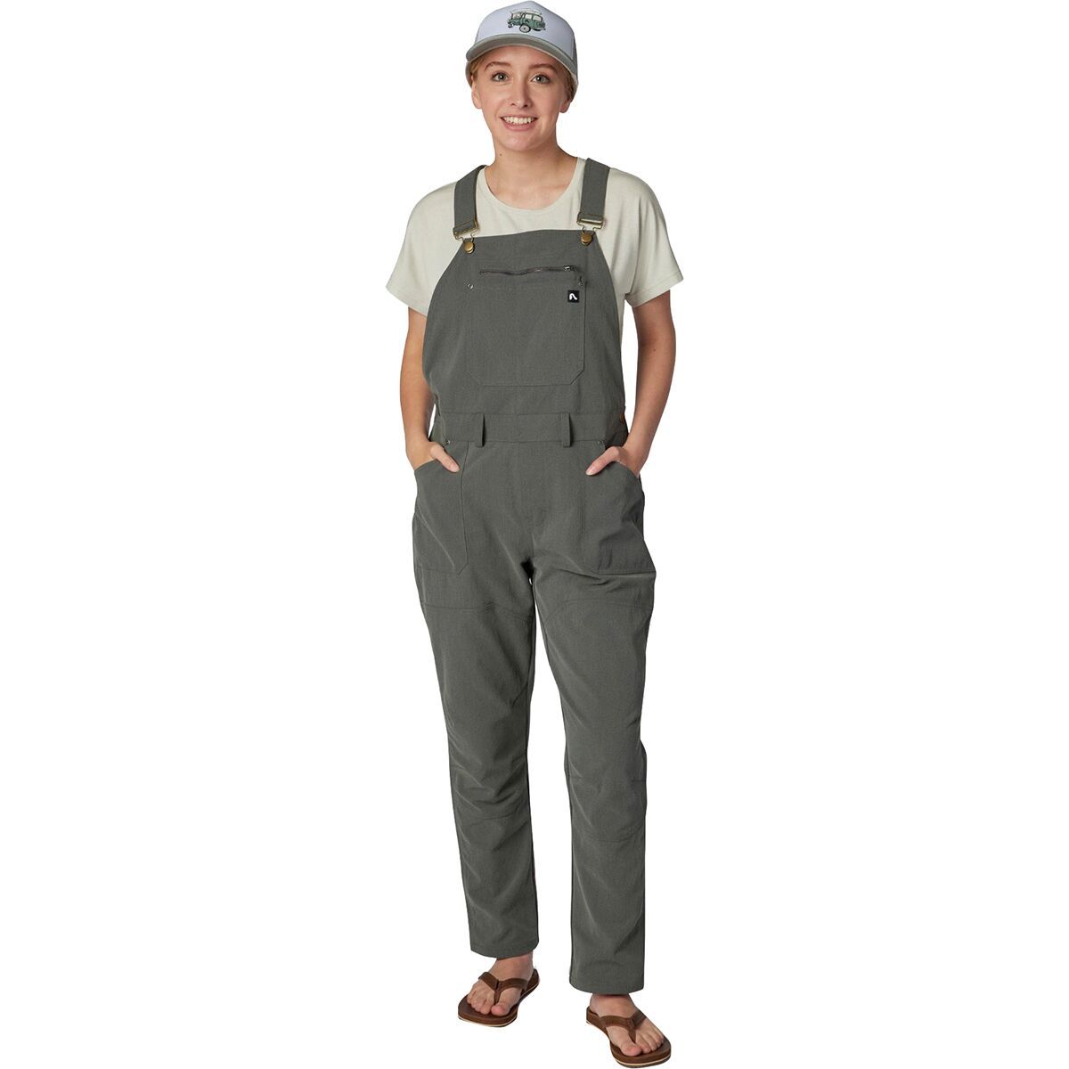Flylow Trailworks Overall - Women's Shadow, M