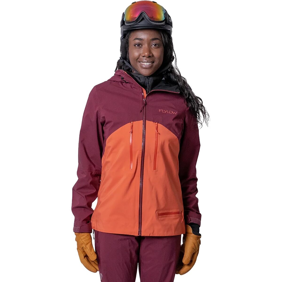 Flylow Domino Jacket - Women's Ruby/Mars, L