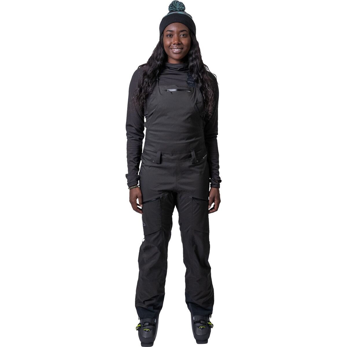 Flylow Foxy Bib Pant - Women's Black, M/Short