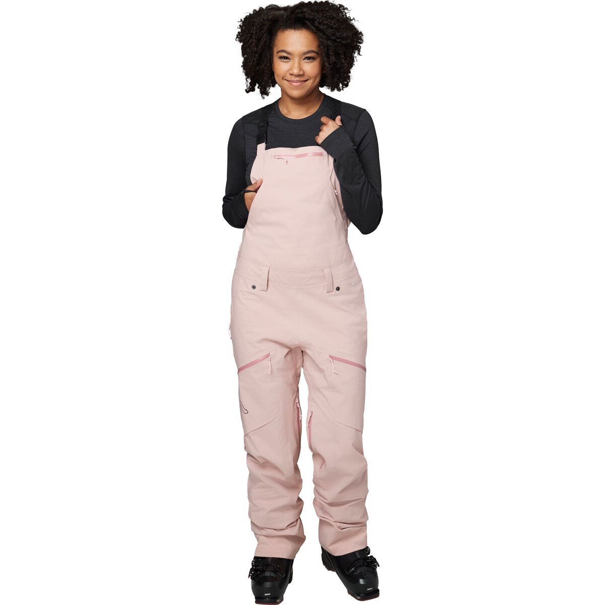 Flylow Foxy Bib Pant - Women's Quartz, L/Reg