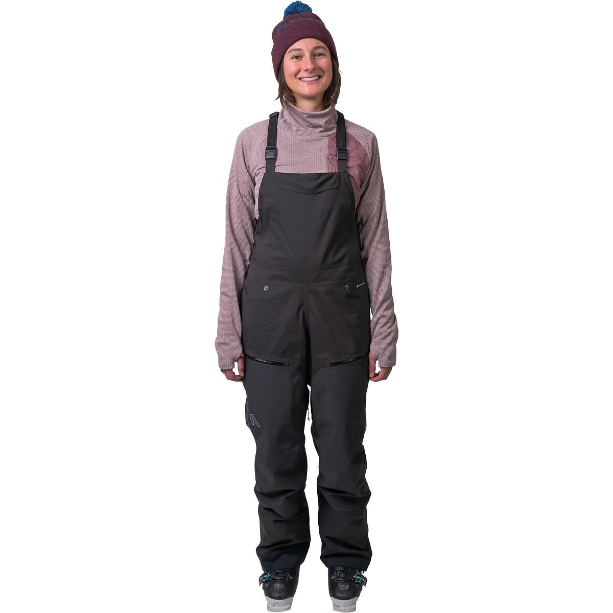 Flylow Moxie Bib Pant - Women's Black, S/Reg