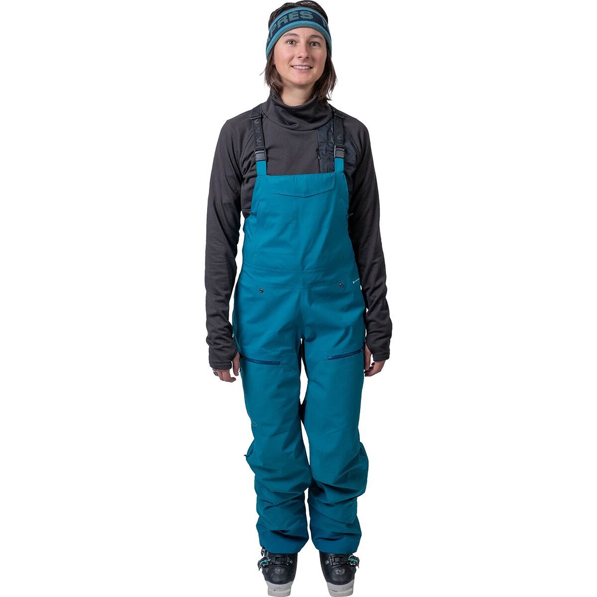 Flylow Moxie Bib Pant - Women's Neptune, S/Reg