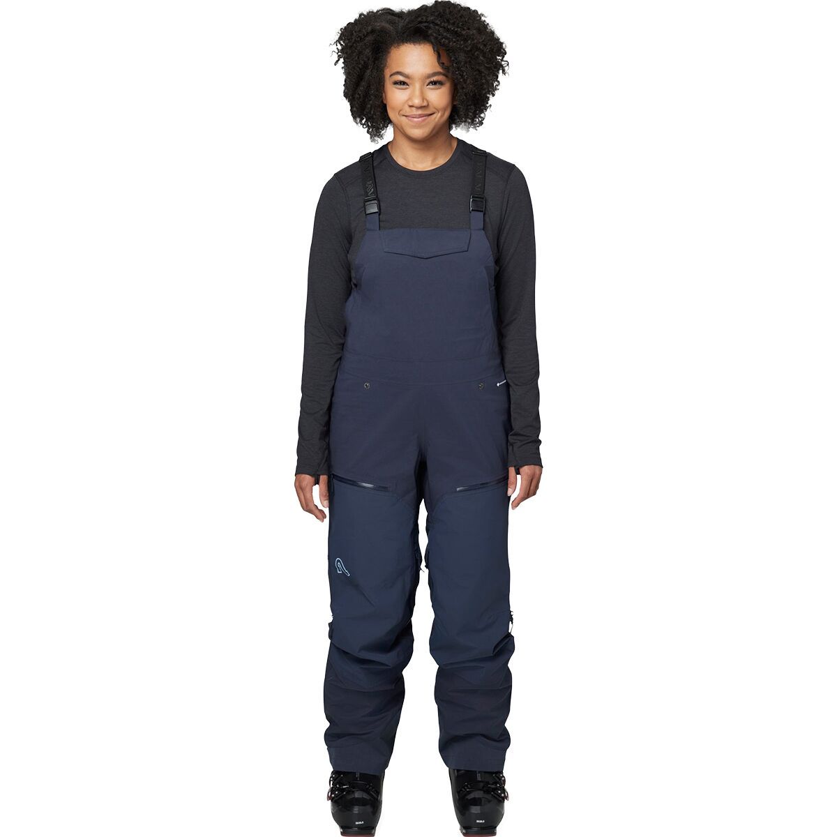 Flylow Moxie Bib Pant - Women's Night, L/Reg