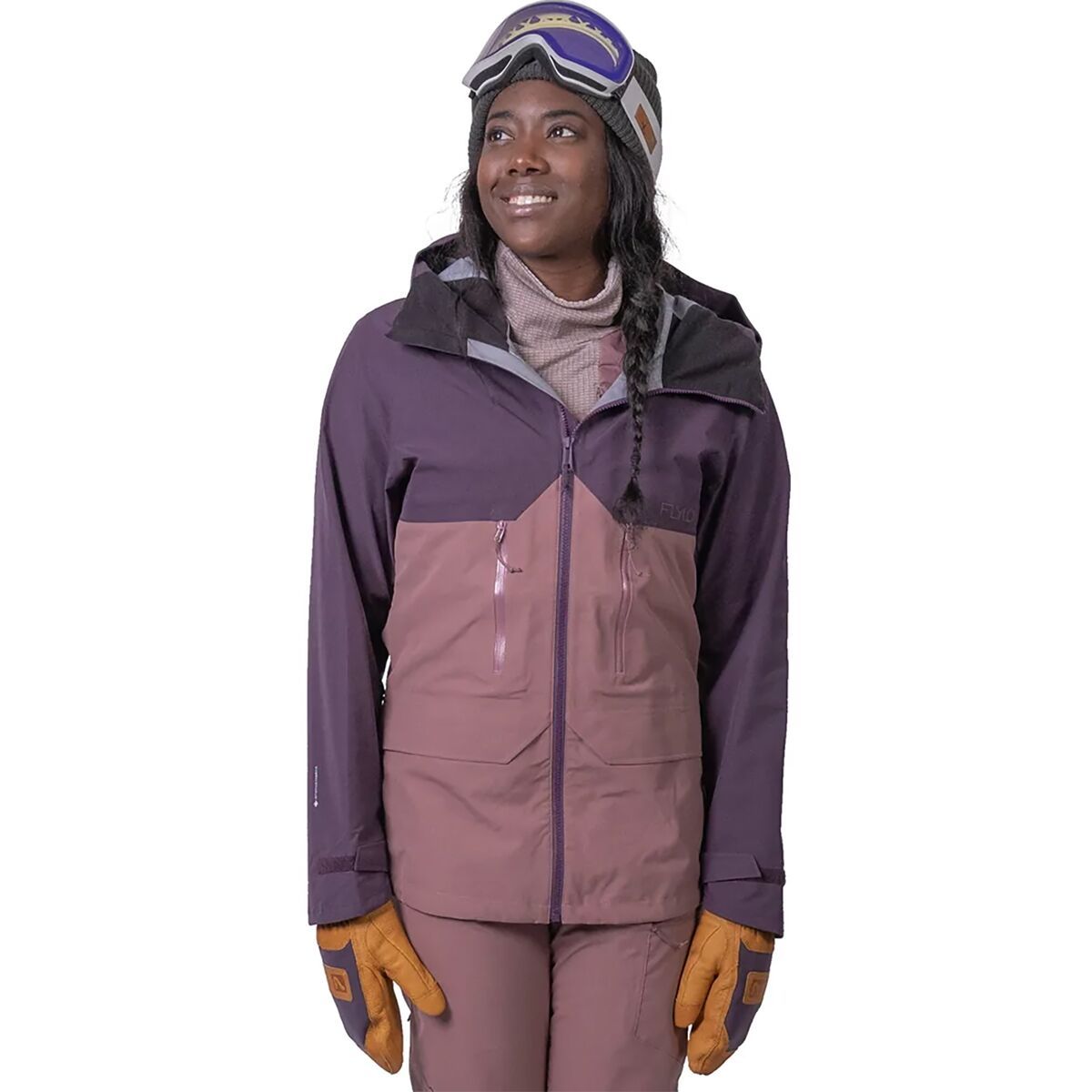 Flylow Puma Jacket - Women's Berry/Saturn, M