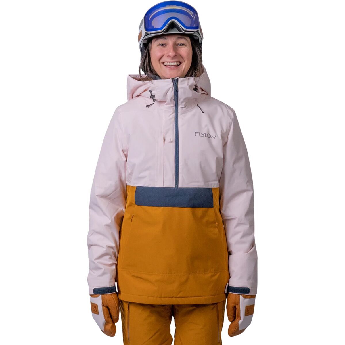 Flylow Sarah Insulated Anorak - Women's Flamingo/Jupiter/Night, XS