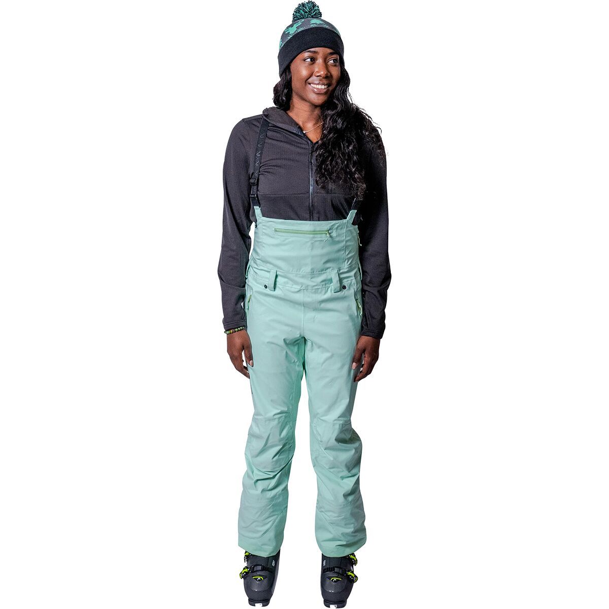 Flylow Siren Bib Pant - Women's Mint, XL