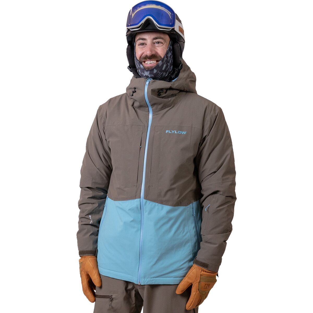 Flylow Albert Jacket - Men's Mercury/Tahoe, S