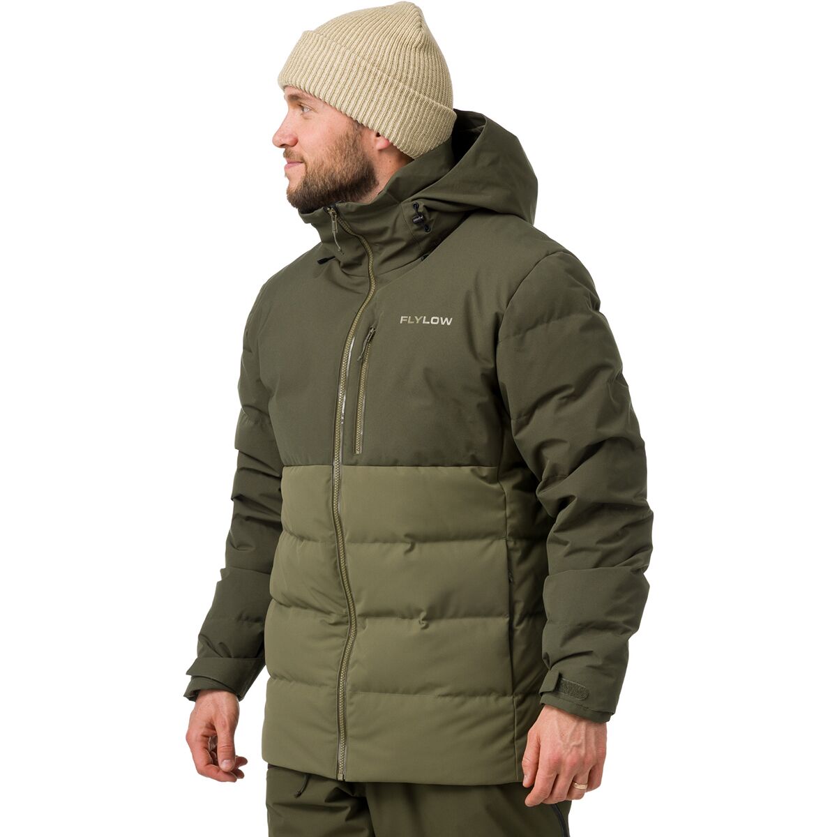 Image of Flylow Colt Down Jacket - Men's Leaf/Evergreen, S