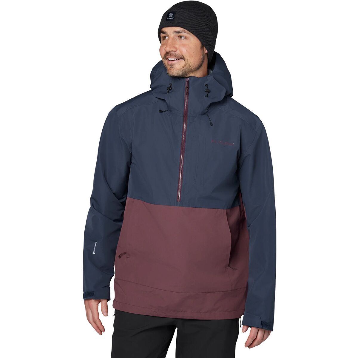 Flylow Knight Anorak - Men's Night/Galaxy, XL