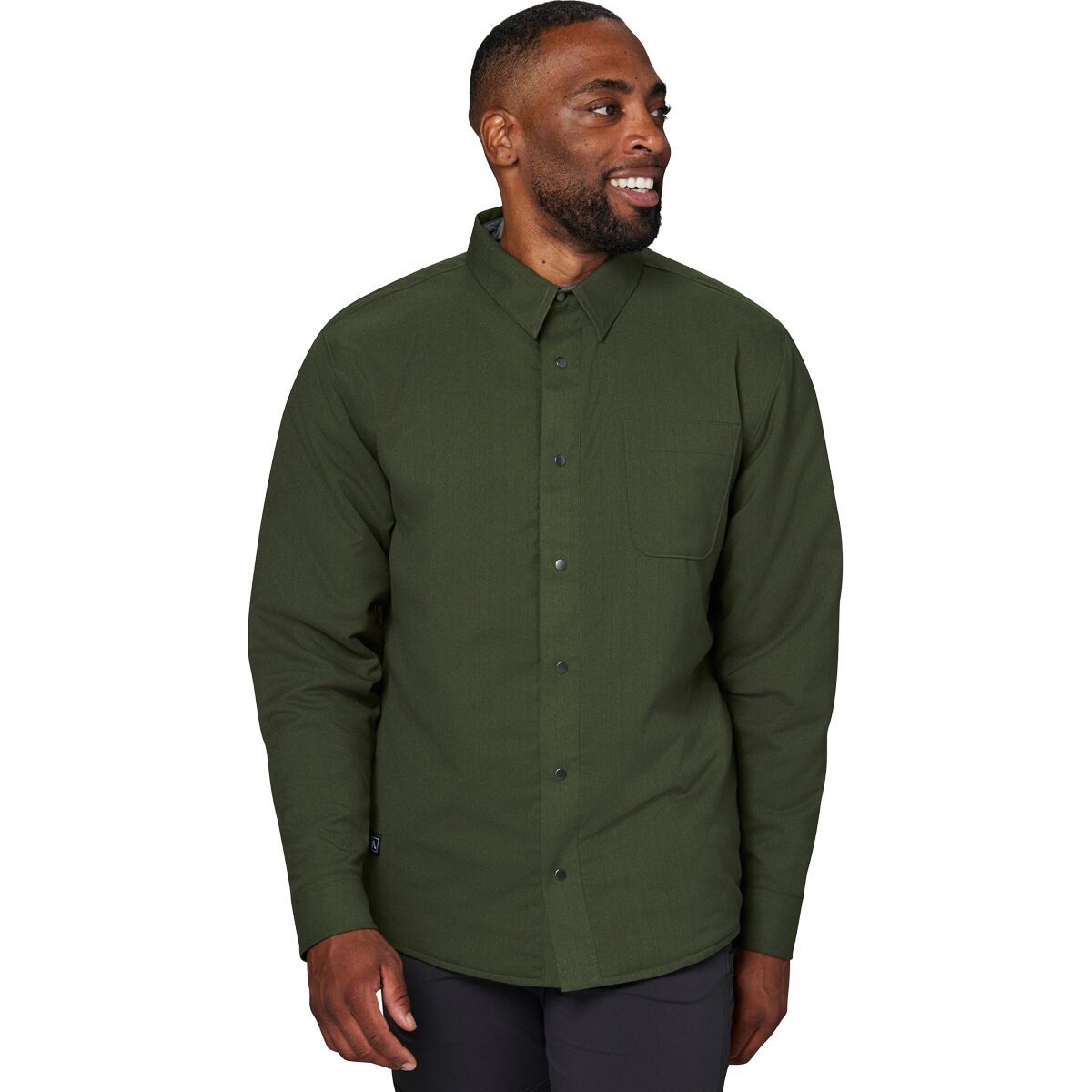 Flylow Sinclair Insulated Flannel - Men's Pine, XL