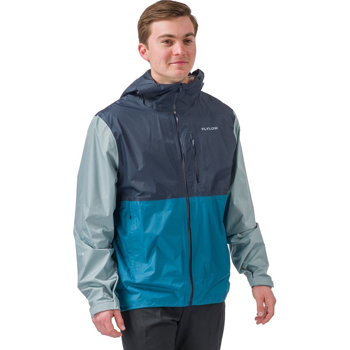 Flylow Trailworks Jacket - Men's Marine/Night/Blue Steel, XXL