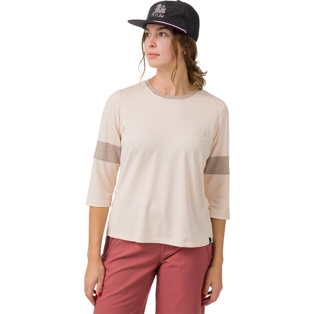 Image of Flylow Hawkins Shirt - Women's Pearl/Chai, M