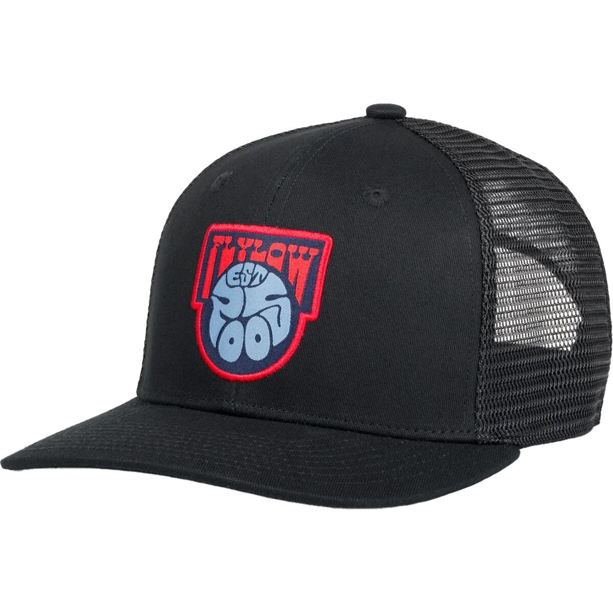 Image of Flylow Undercover Trucker Hat Black/Magma, One Size