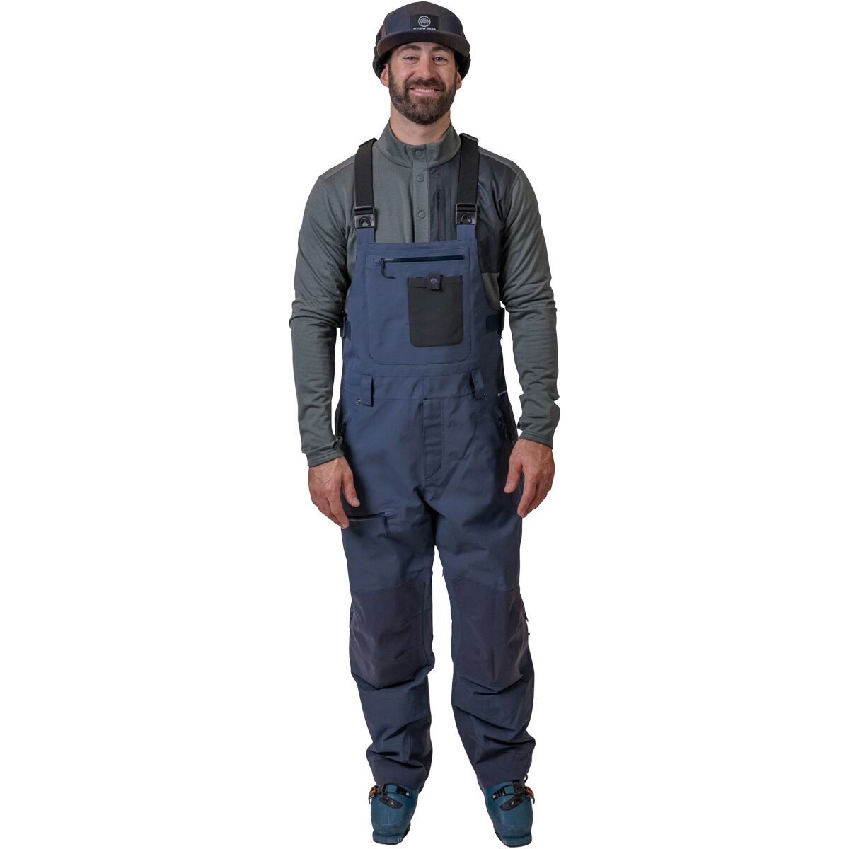 Flylow Baker Insulated Bib Pant - Men's Night, XXL