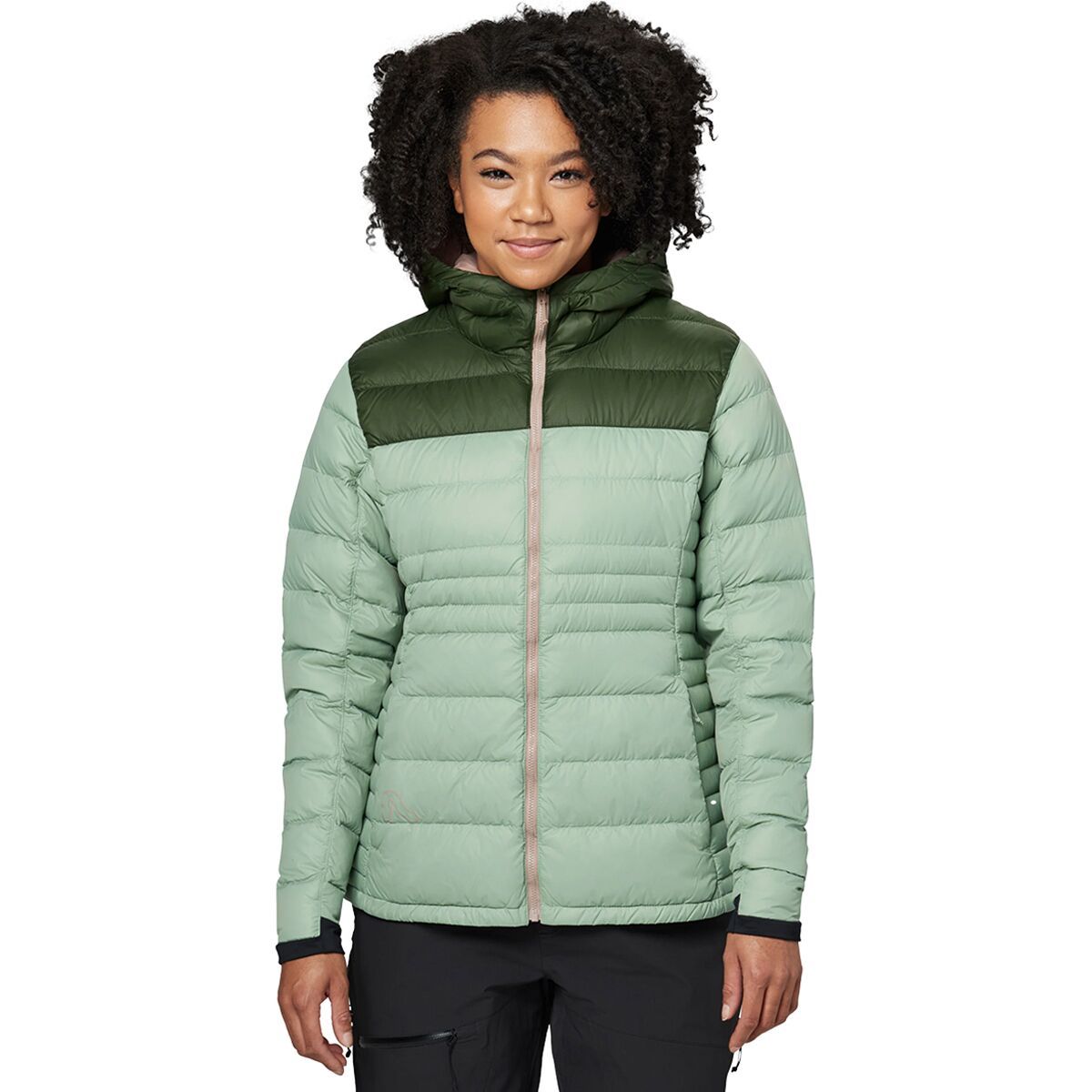 Image of Flylow Betty Down Jacket - Women's Pine/Seaglass, XL