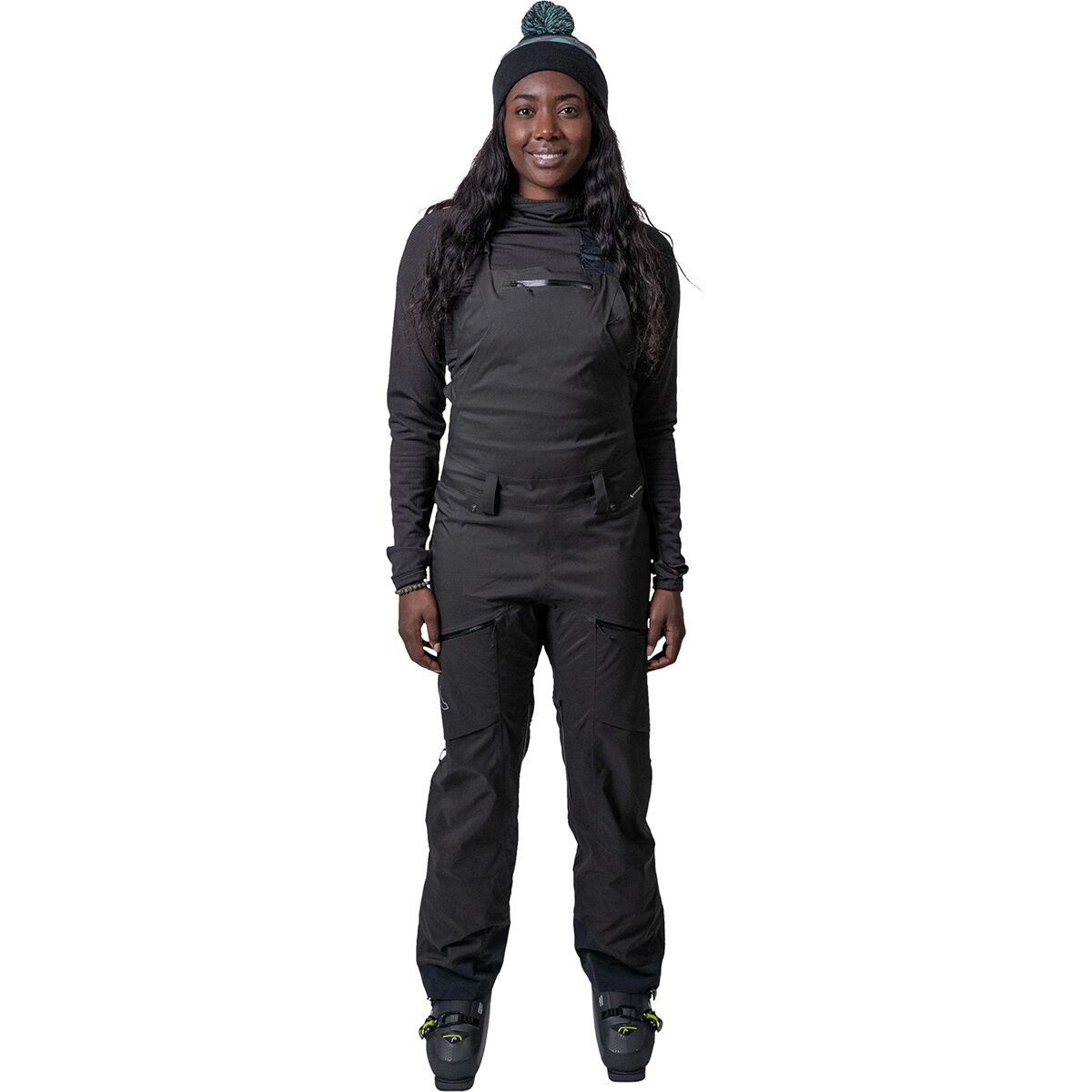 Flylow Foxy Insulated Bib - Women's Black, L