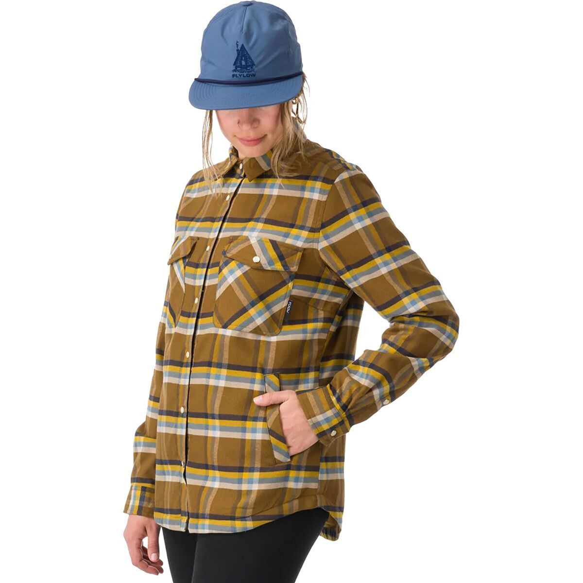 Flylow May Flannel - Women's Rye, S