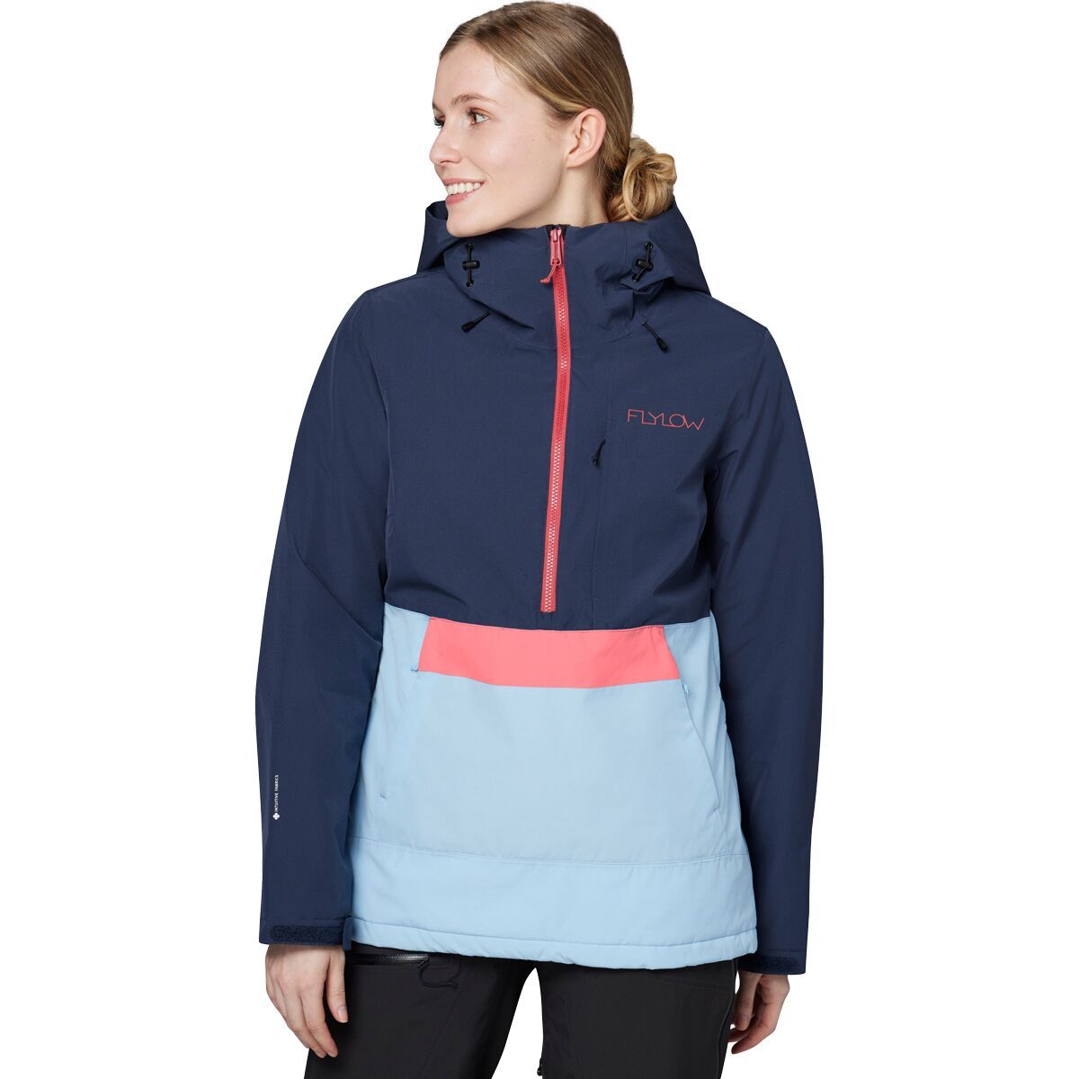 Flylow Sarah Anorak - Women's Night/Alpine/Chili, L