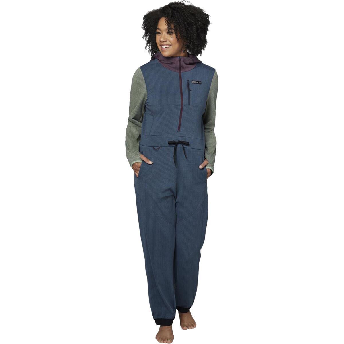 Flylow Flylow Sasha Fleece Suit - Women's Galaxy/Night/Seaglass, XS