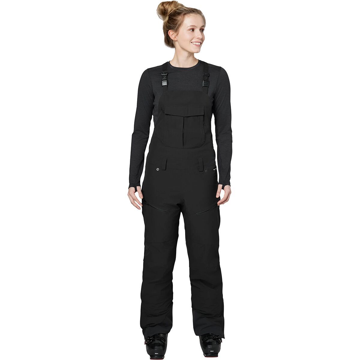 Flylow Sphynx Bib - Women's Black, L Tall