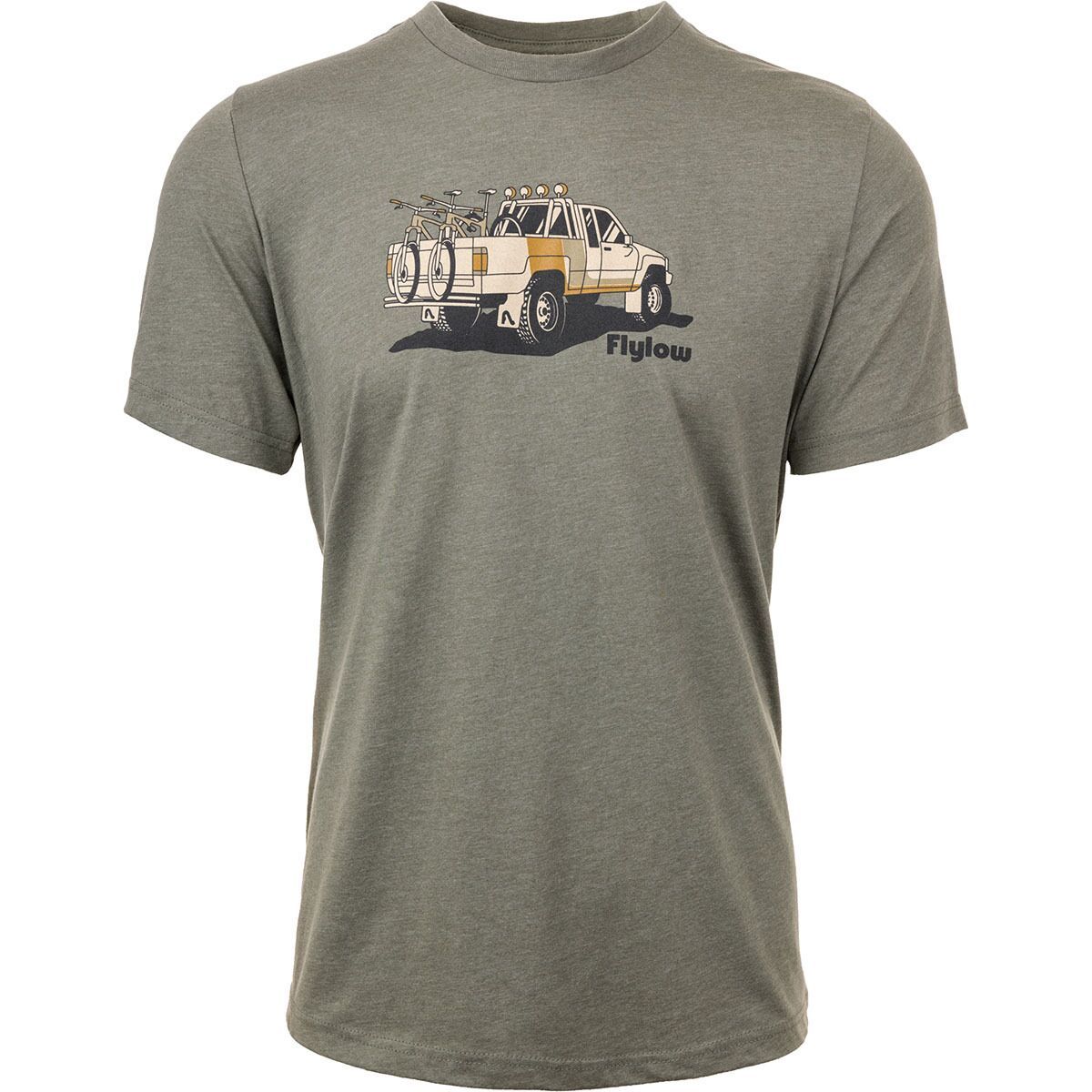 Flylow 4X4 T-Shirt - Men's Boa Heather, L