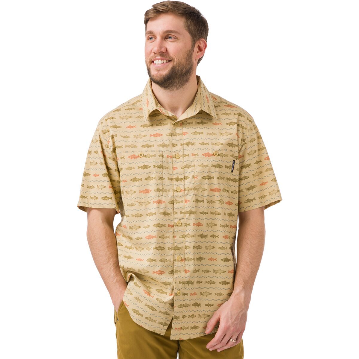 Flylow Phil A Shirt - Men's Coyote, XXL