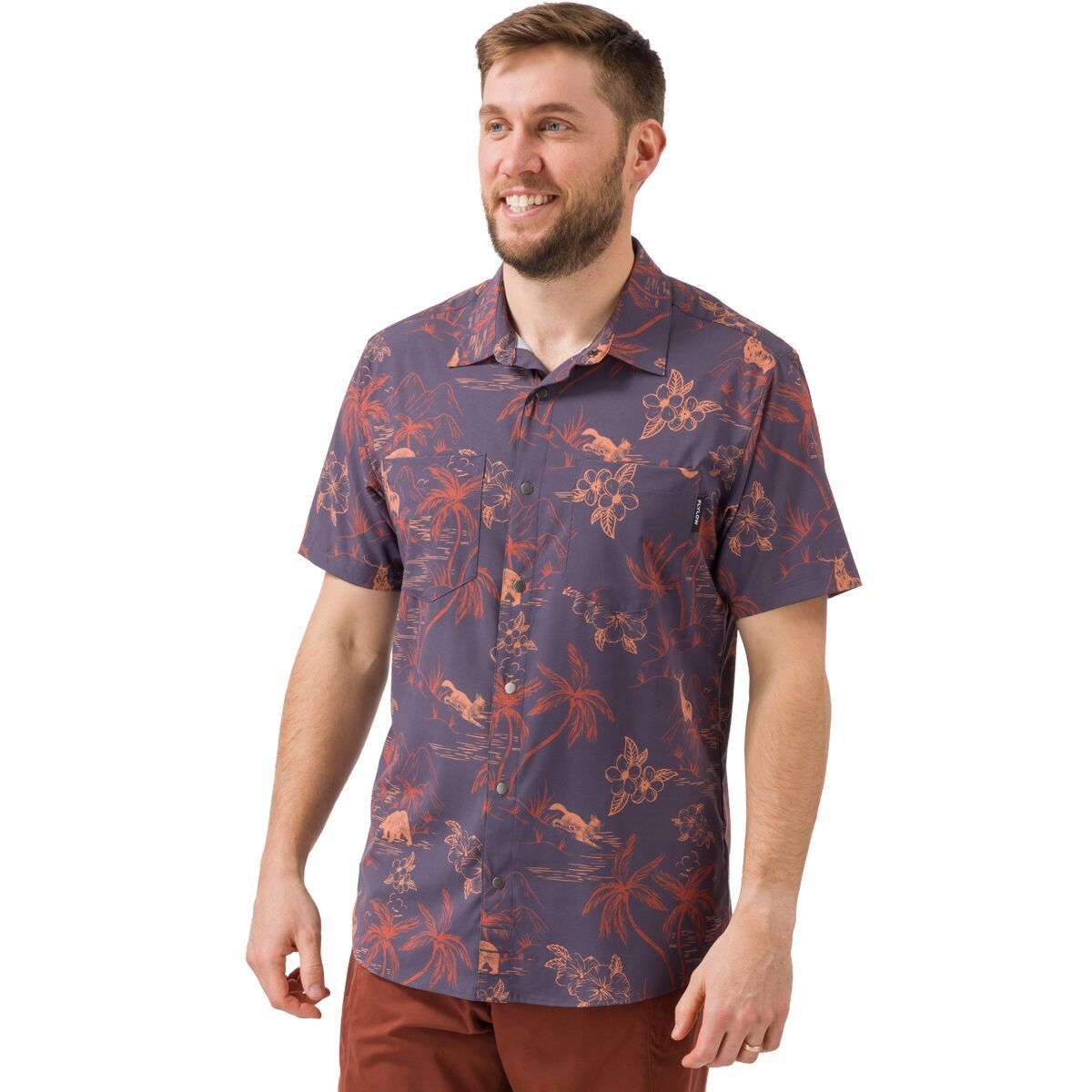 Flylow Wesley Shirt - Men's Berry, S