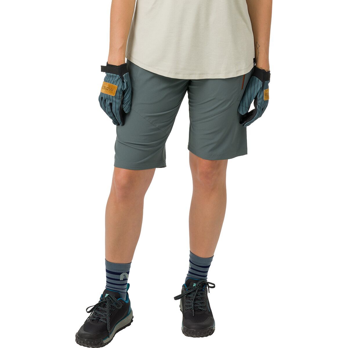 Image of Flylow Squad 2-in-1 Short - Women's Eucalyptus, 2