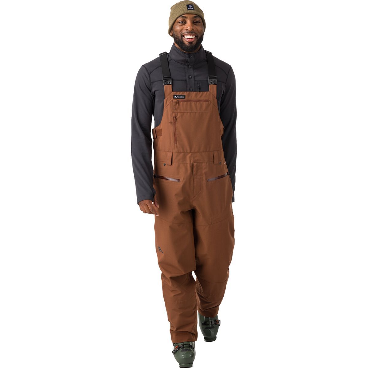 Image of Flylow Firebird Bib Pant - Men's Bigfoot, S