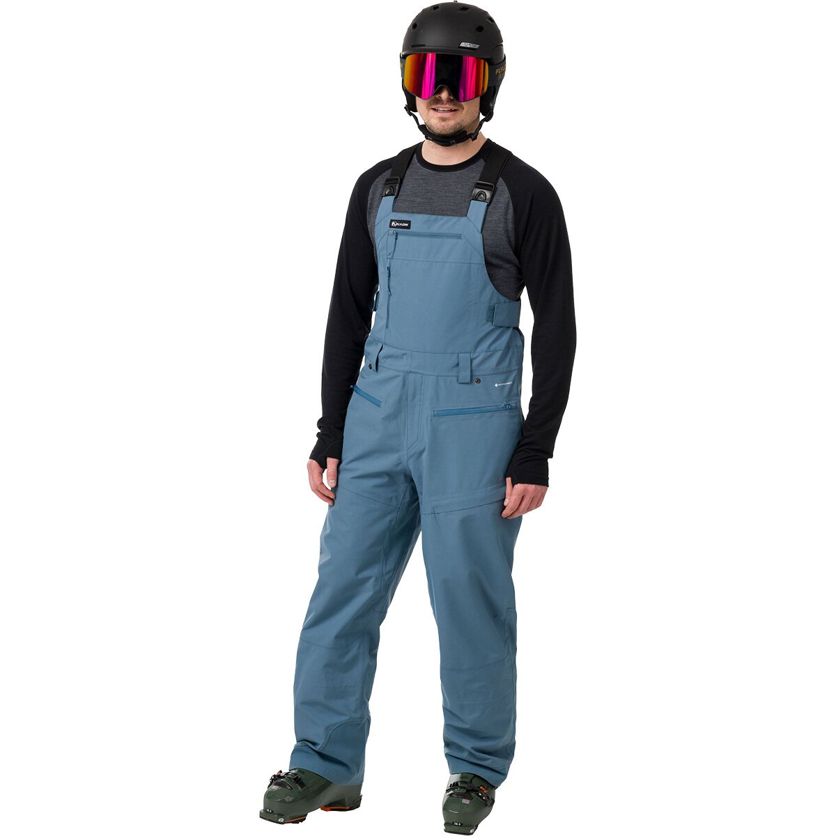 Image of Flylow Firebird Bib Pant - Men's Ocean, XL