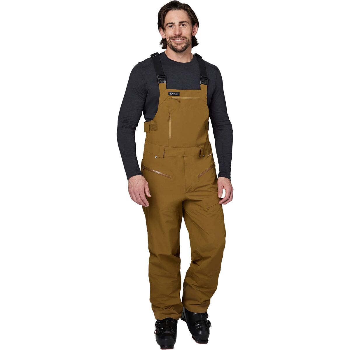 Image of Flylow Firebird Bib Pant - Men's Rye, XL